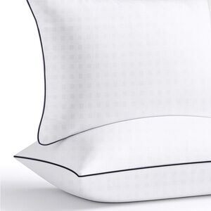 Elegant White Pillow 1pc